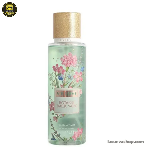 0004422 Colonia V.V.Love 250 ml — Botanic Back Yard, La La Moon, Sweet Wild Flower o Warm Garden