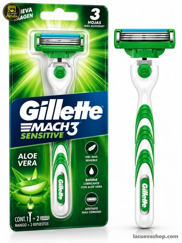 05471694-1407-4610-9fe4-49ea866f10b1 Máquina de afeitar Gillette de 3 hojas — +3 o +3 Turbo
