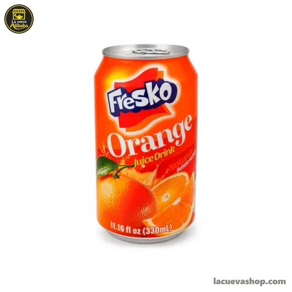 Jugo de naranja Fresko — lata de 330 ml