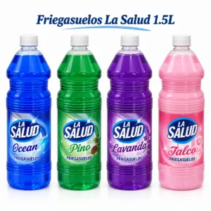 0a5a7c6c-30e6-4c1a-8181-870995a0e3ad Friegasuelos La Salud 1,5 litros — colonia, lavanda, ocean o talco
