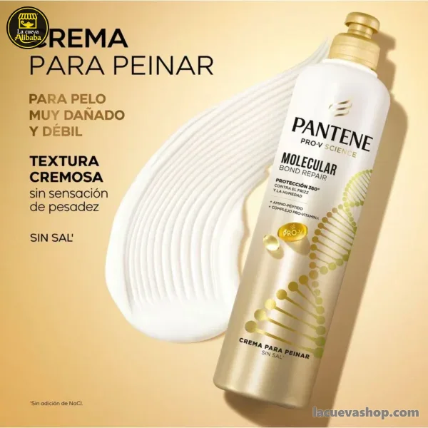 1079166-567108-900-900 Crema para peinar Pantene Molecular 300 ml — sin enjuague
