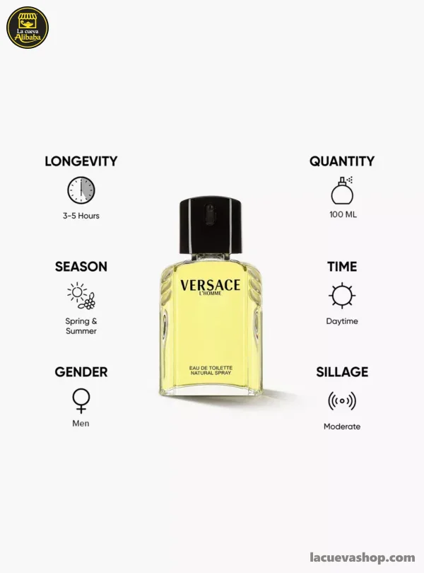 Perfume Versace L'Homme de hombre 100 ml — original