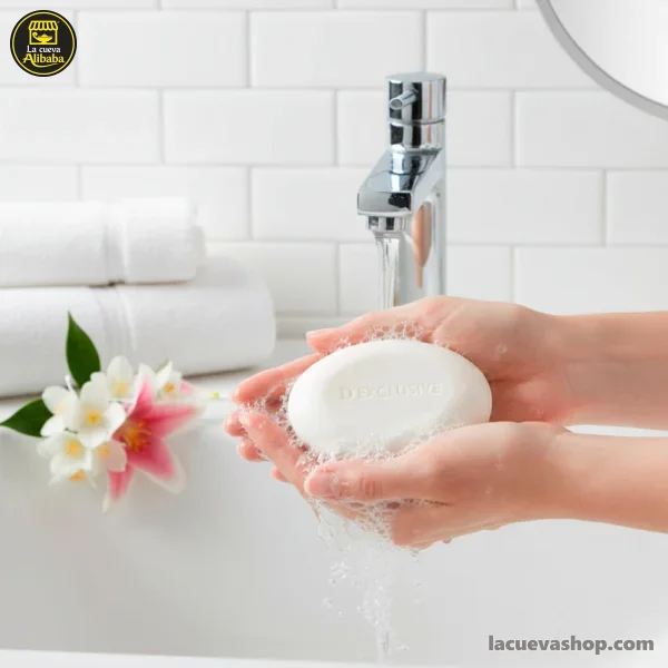 Jabón de tocador Dex Beauty Soap de jazmín — paquete de 4