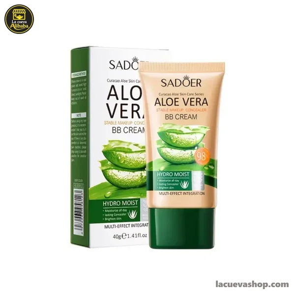 25efaaff-7fc2-4a0c-8af6-7215cfaef9fd Base de maquillaje líquida Sadoer con aloe vera 40 g