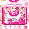 Íntimas A+ 240 mm — almohadillas sanitarias, paquete de 10