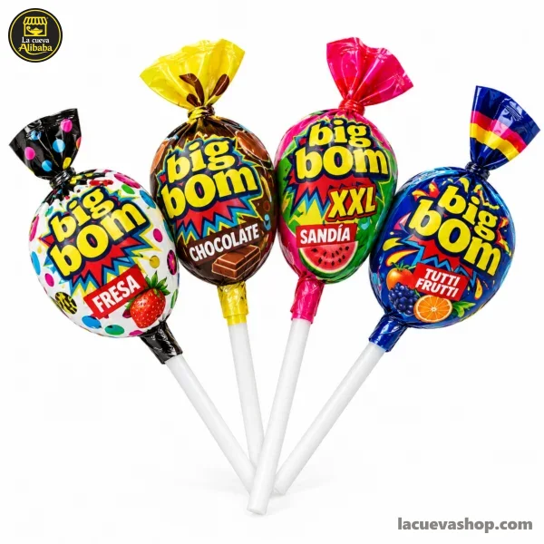 Chupa chupa Big Bom XXL — caramelo de palito
