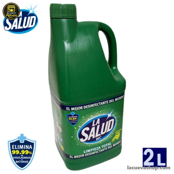 4939184566 Lejía con detergente Limpieza Total La Salud 2 litros — varias versiones