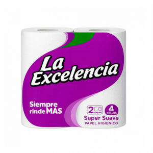 4b812172-daf6-420e-80a6-0e9cdb8b5ba3 Papel Higiénico La Excelencia 4 Unidades