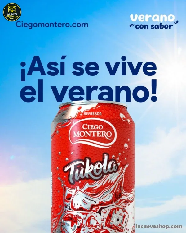 Refresco de cola Tu Kola — lata de 335 ml