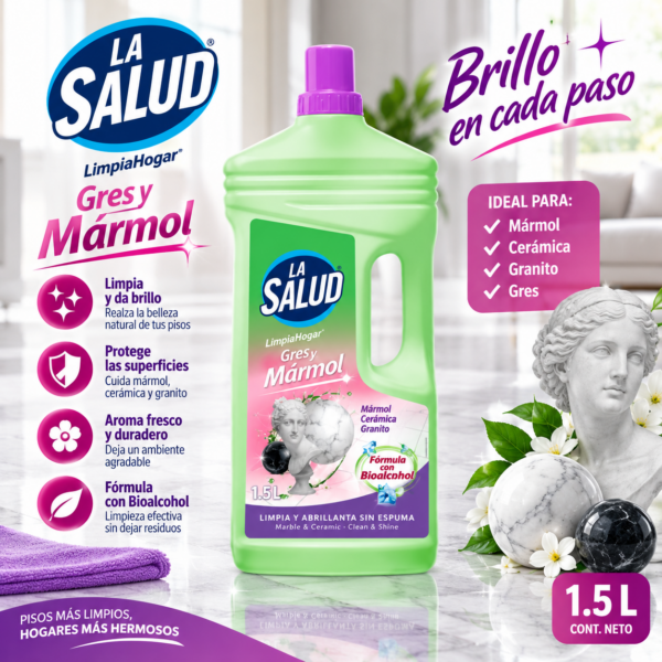 51e8782b-704d-49ea-8995-e4600a484341 Limpia Hogar La Salud Mármol 1,5 litros