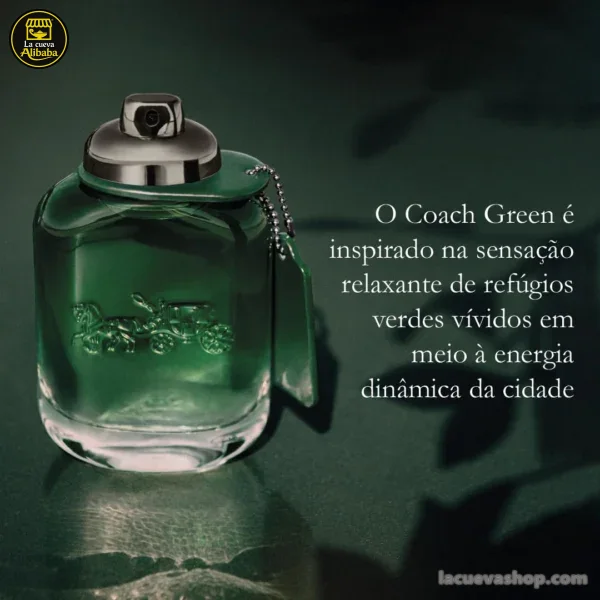 Perfume Coach Green de hombre 60 ml — original