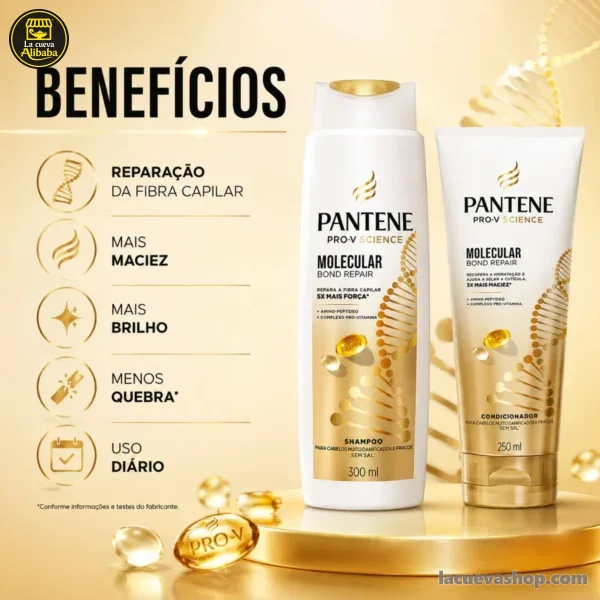 655782-1-l9lts4zpb9 Set shampoo y acondicionador Pantene Molecular 300 ml