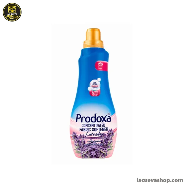 Suavizante de ropa Prodoxa 1 litro — orquídea, lavanda, lotus y más