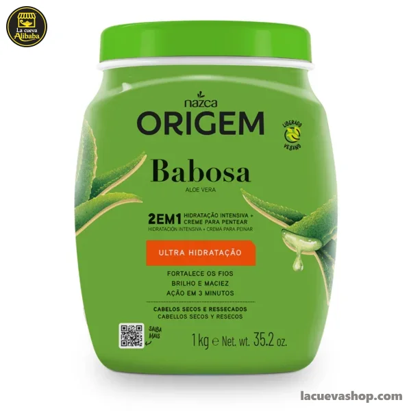 7896085870187 Crema para peinar Origem de babosa 1 kg