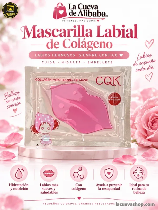 Mascarilla para labios — hidrata los labios resecos