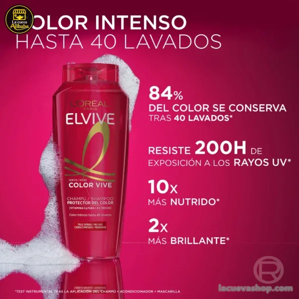 Shampoo El Vive Color Vive 370 ml
