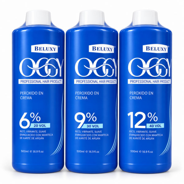 84aa5056-d0b5-4382-9ba1-523539a3197b Peróxido en crema Oggy 500 ml — 20, 30 o 40 volúmenes