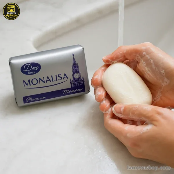 Jabón de tocador Monalisa 125 g — París, Roma, Nueva York y más
