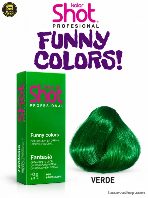 Tinte de fantasía Shot Funny 90 g — colores vivos