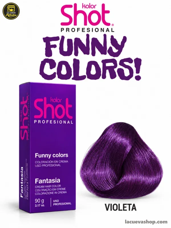 Tinte de fantasía Shot Funny 90 g — colores vivos