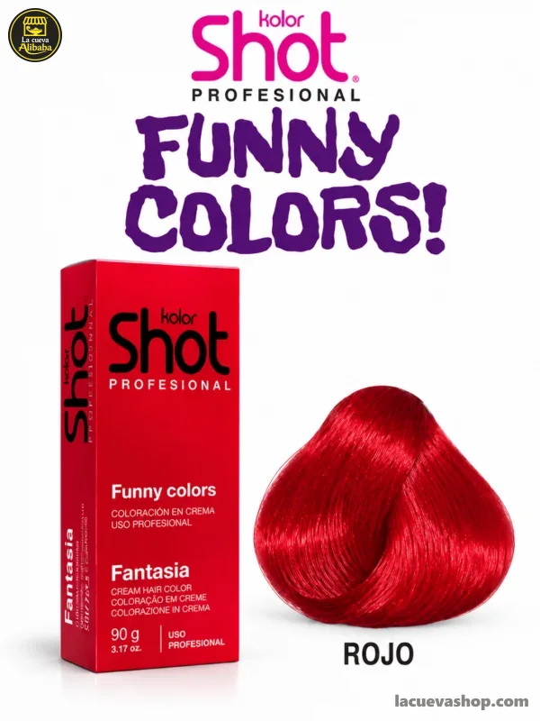 Tinte de fantasía Shot Funny 90 g — colores vivos