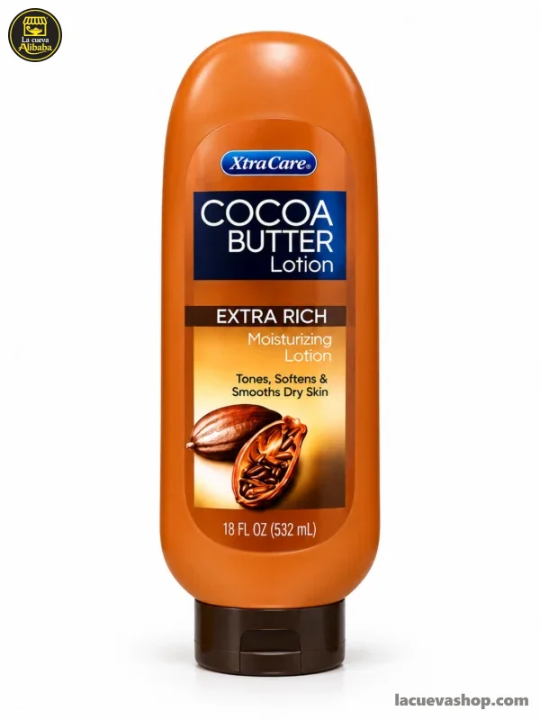 ChatGPT Image 17 sept 2026, 13_02_11 (2) Crema corporal XtraCare 532 ml — aloe vera, vitamina E, cacao o hidratación intensa