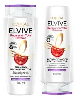 D_NQ_NP_719070-MLM89677638908_082025-O Set L'Oréal Elvive Reparación Total 680 ml