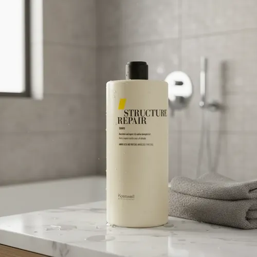 D_NQ_NP_747021-MLC110509511727_042026-O-shampoo-structure-repair-1000ml-kosswell Shampoo Kosswell Structure Repair 1 litro — pelo dañado