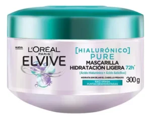 Mascarilla L'Oréal hidratación ligera 300 g — pelo fino