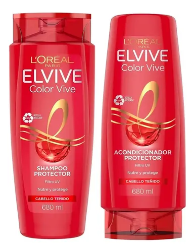 Set shampoo y acondicionador L'Oréal Elvive 680 ml