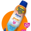 Infografia_Aqua_Protect_Sport_170g_Spray Protector solar Sport 170 g — resistente al sudor