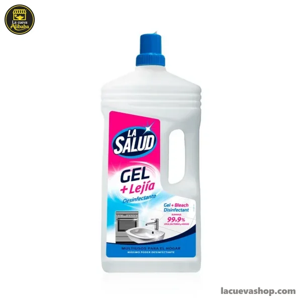 La Salud Limpiahogar Gel + Lejía 1.5L Limpiahogar La Salud gel con lejía desinfectante 1,5 litros