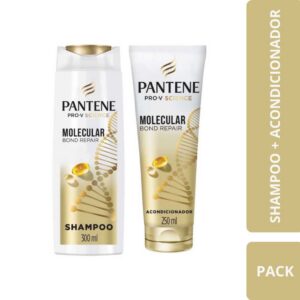 PACK2703 - 1 Set shampoo y acondicionador Pantene Molecular 300 ml
