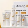 Set facial BioAqua de arroz — 6 piezas