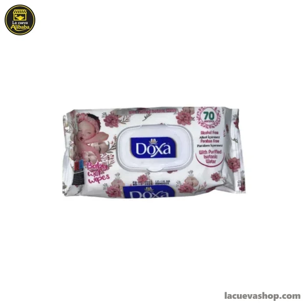 Toallitas_Hmedas_Baby_Pink_Doxa_u Toallitas húmedas para bebé Baby — paquete de 70