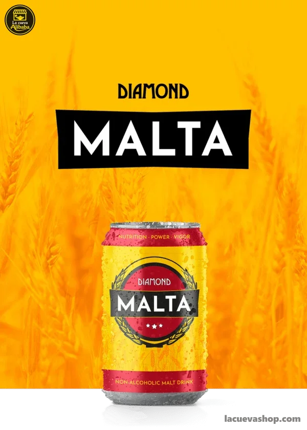 Malta Diamond — lata de 330 ml