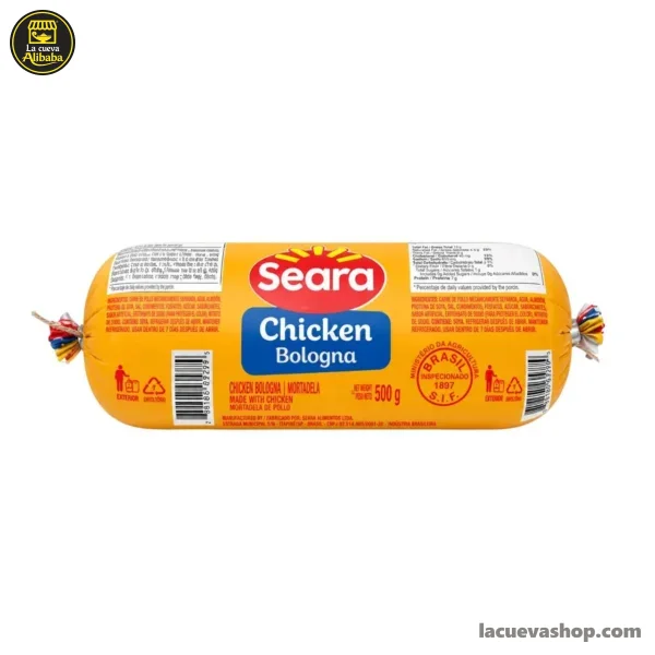 Mortadela de pollo Seara 500 g
