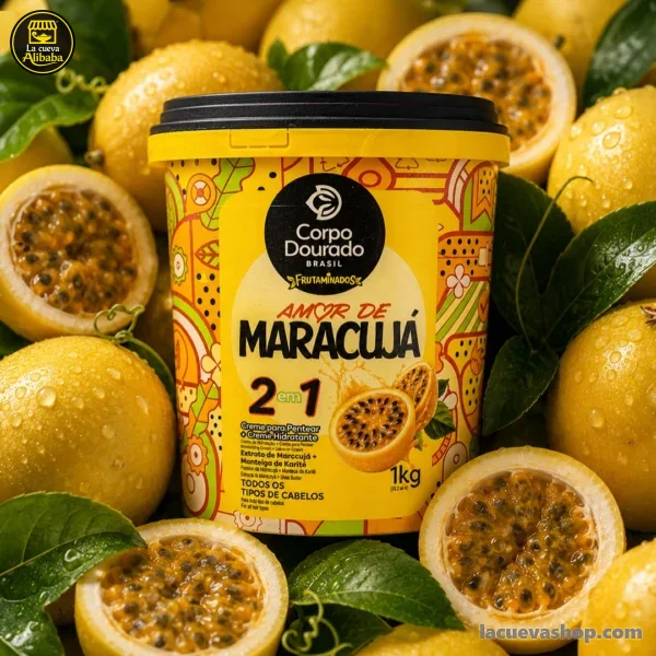Tratamiento capilar Corpo Dourado de maracuyá 1 kg