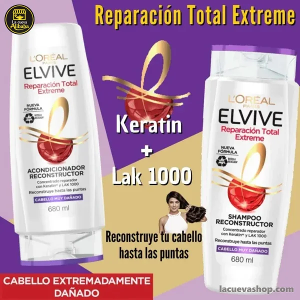 WhatsApp Image 2026-09-22 at 5.05.02 PM Set L'Oréal Elvive Reparación Total 680 ml