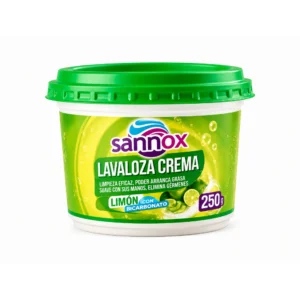 ac4aa12d-a819-47d5-9417-fc161fe64962 Lavaloza en crema Sannox de limón 250 g — lavaplatos en pasta