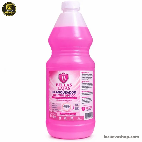 Blanqueador óptico neutro para ropa blanca 1 litro
