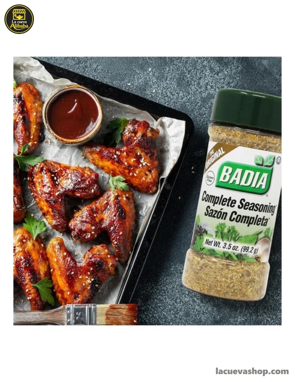 Sazón completo — Badia 99,2 g o Heiss 750 g