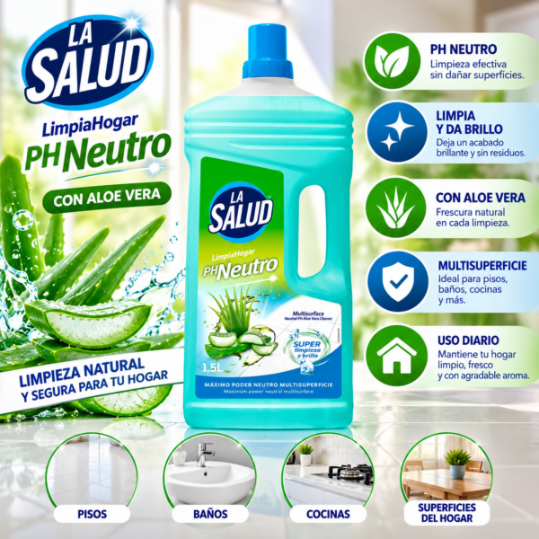 ceaa5195-964b-4e06-94c2-8956859ad657 Limpia Hogar Salud pH Neutro 1,5 litros