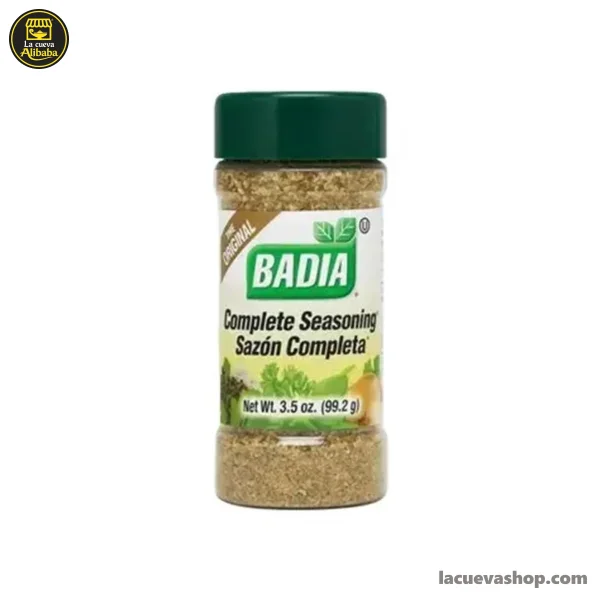 Sazón completo — Badia 99,2 g o Heiss 750 g