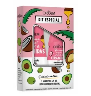 dbdf80f62020af8cb1fe5be0b8ed0aa40f6bf463 Shampoo y acondicionador Origem con ceramidas 325 ml + 180 ml