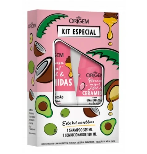 dbdf80f62020af8cb1fe5be0b8ed0aa40f6bf463 Shampoo y acondicionador Origem con ceramidas 325 ml + 180 ml