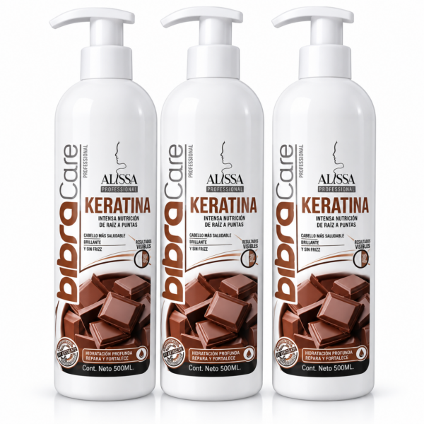 Keratina BibraCare de chocolate 500 ml
