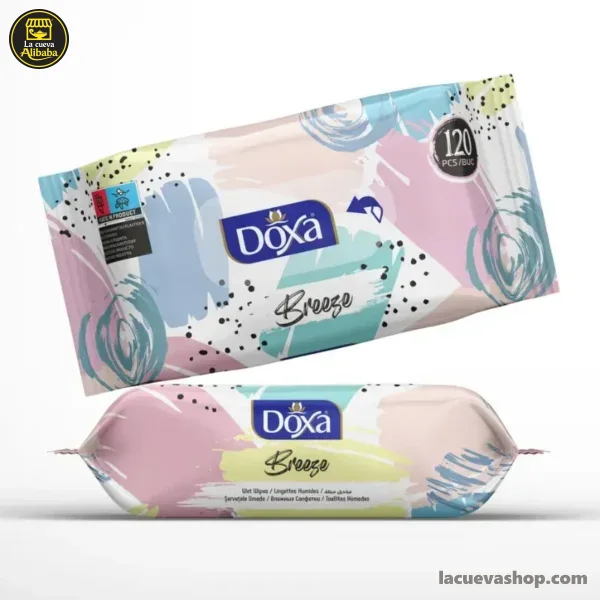 Toallitas húmedas Doxa Breeze — paquete de 120
