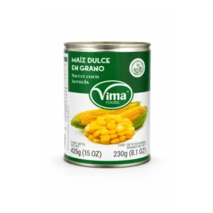 Maiz En Grano Enlatado Vima 230g