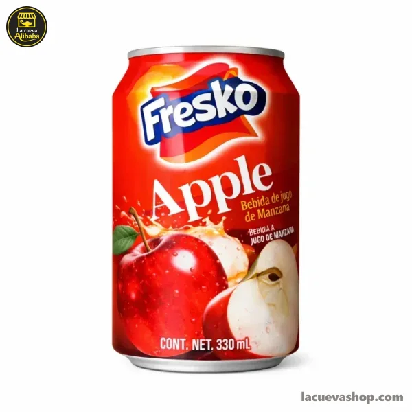 Jugo Fresko en lata 330 ml — fresa, frutas, manzana o piña